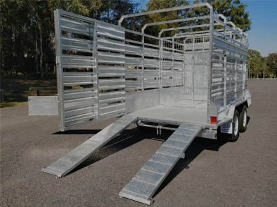 12 x 6 ft Tandem Cattle Float ATM 3500kg