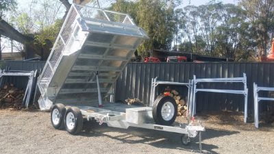 Tandem Hydraulic Tipper Trailer with Ramps ATM 3500kg